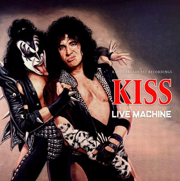 KISS LIVE MACHINE / RADIO BROADCAST VINYL 10" - punk to funk heaven