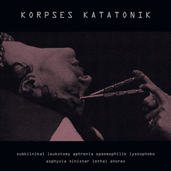 KORPSES KATATONIK SUBKLINIKAL LEUKOTOMY APHRENIA SPASMOPHILIK LYSSOPHOBO ASPHYXIA SINISTER LETHAL ANOREX VINYL LP - punk to funk heaven
