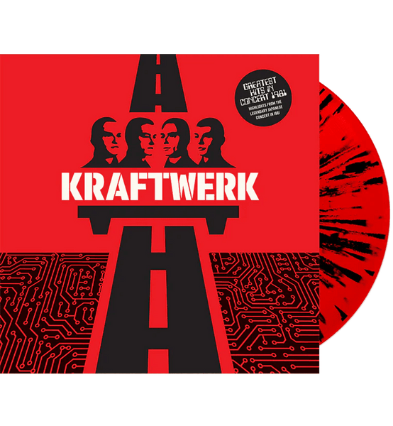 Kraftwerk - Greatest Hits In Concert 1981 (Limited Edition Hand Numbered on Splatter Vinyl) lp - punk to funk heaven