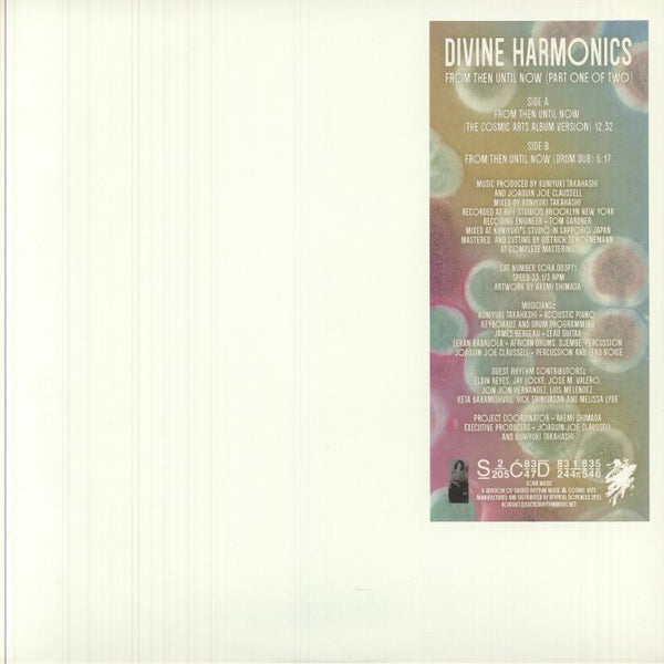Kuniyuki TAKAHASHI / JOAQUIN JOE CLAUSSELL Divine Harmonics: From Then Until Now (Part 1 Of 2) (limited 12") Sora/Sacred Rhythm US - punk to funk heaven