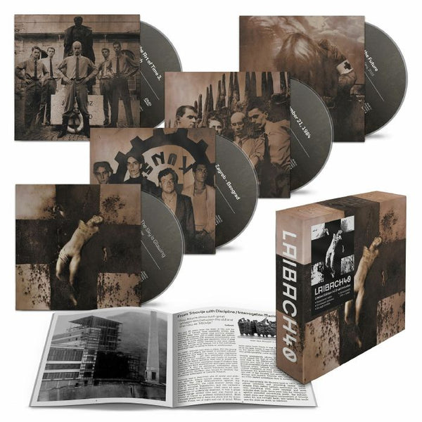 LAIBACH Laibach 40 Mute Format: 4xCD box + DVD + 24 page booklet - punk to funk heaven