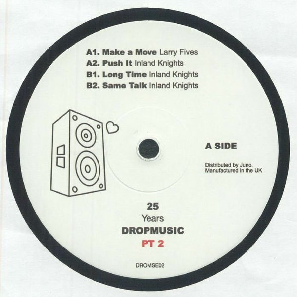 Larry FIVES / INLAND KNIGHTS 25 Years Of Drop Music Special Edition Pt 2 (12") - punk to funk heaven