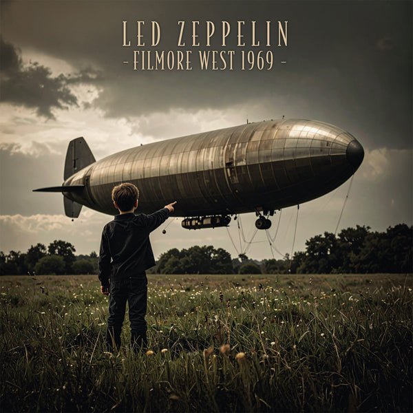 LED ZEPPELIN FILMORE WEST 1969 (CLEAR VINYL) Vinyl LP - punk to funk heaven