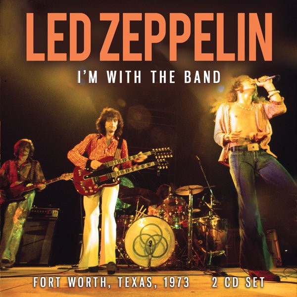 LED ZEPPELIN I'M WITH THE BAND (2CD) COMPACT DISC DOUBLE - punk to funk heaven
