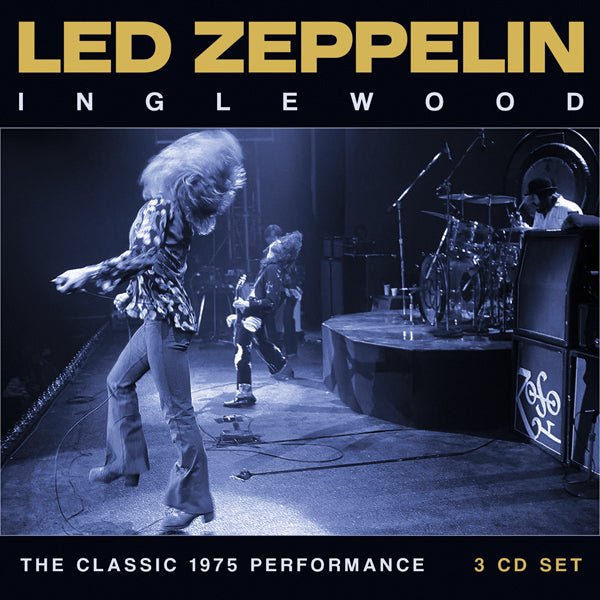 LED ZEPPELIN INGLEWOOD (3CD) Compact Disc - 3 CD Box Set - punk to funk heaven