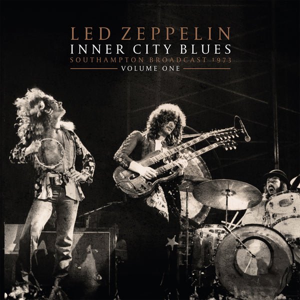 LED ZEPPELIN INNER CITY BLUES VOL.1 (2LP) GREY VINYL DOUBLE ALBUM - punk to funk heaven