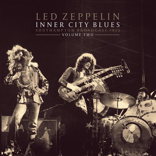 LED ZEPPELIN INNER CITY BLUES VOL.2 (2LP) WHITE VINYL DOUBLE ALBUM - punk to funk heaven