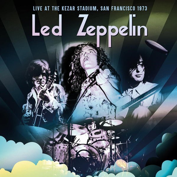 LED ZEPPELIN LIVE AT THE KEZAR STADIUM, SAN FRANCISCO 1973 (3LP) VINYL - 3 LP BOX SET - punk to funk heaven
