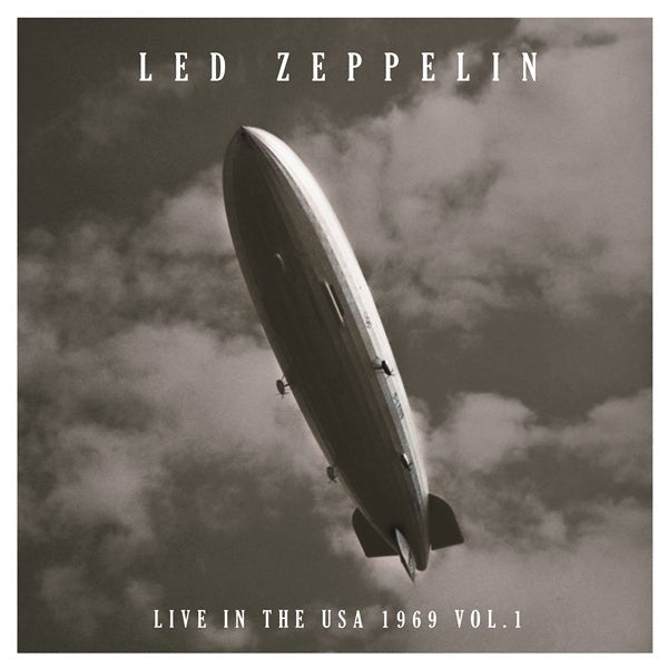 LED ZEPPELIN LIVE IN THE USA 1969 VOL. 1 (2LP) VINYL DOUBLE ALBUM - punk to funk heaven