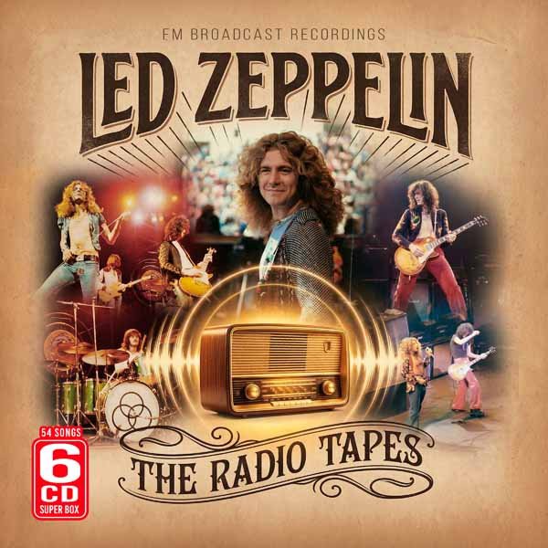 LED ZEPPELIN THE RADIO TAPES (6 - CD - SET) Compact Disc Box Set - punk to funk heaven