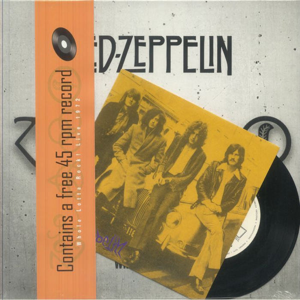 LED ZEPPELIN Whole Lotta Rock! Live 1992 NOL Italy Format: limited numbered grey marbled vinyl LP + 7" with obi - strip (no sound files available for 7") - punk to funk heaven