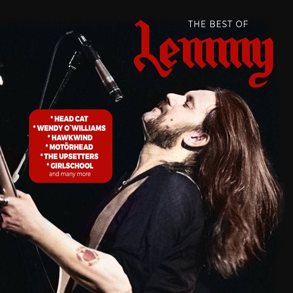 LEMMY MOTORHEAD THE BEST OF COMPACT DISC - punk to funk heaven