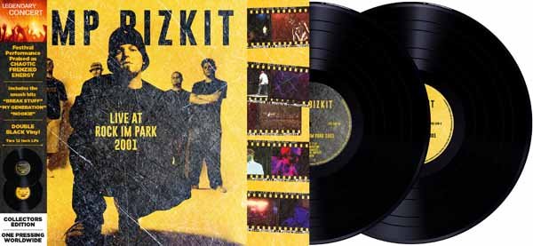LIMP BIZKIT ROCK IN THE PARK 2001 (2LP) Vinyl Double Album - punk to funk heaven