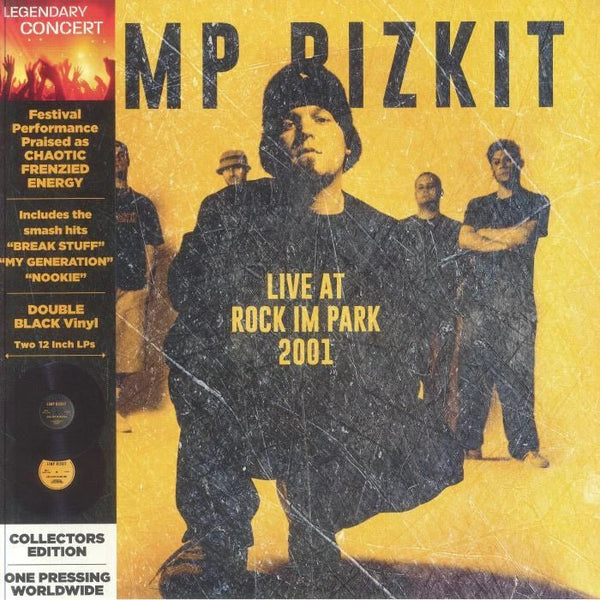 LIMP BIZKIT ROCK IN THE PARK 2001 (2LP) Vinyl Double Album - punk to funk heaven