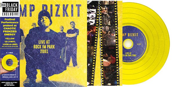 LIMP BIZKIT ROCK IN THE PARK 2001 COMPACT DISC - punk to funk heaven