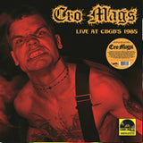Live at CBGB's 1985 Artist Cro - Mags Format:Vinyl / 12" Album Coloured Vinyl (Limited Edition) Label:Radiation Reissues - punk to funk heaven