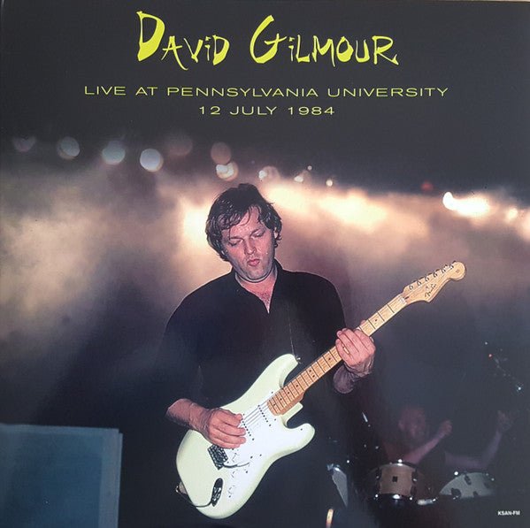 Live at Pennsylvania University, 12 July 1984 Artist David Gilmour Format:Vinyl / 12" Album Label:DBQP - punk to funk heaven