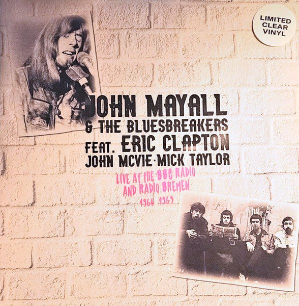 Live At The BBC Radio And Radio Bremen 1966 - 1969 Feat. Eric Clapton JOHN MAYALL & THE BLUESBREAKERS Format:LP Label:OUTSIDER - punk to funk heaven