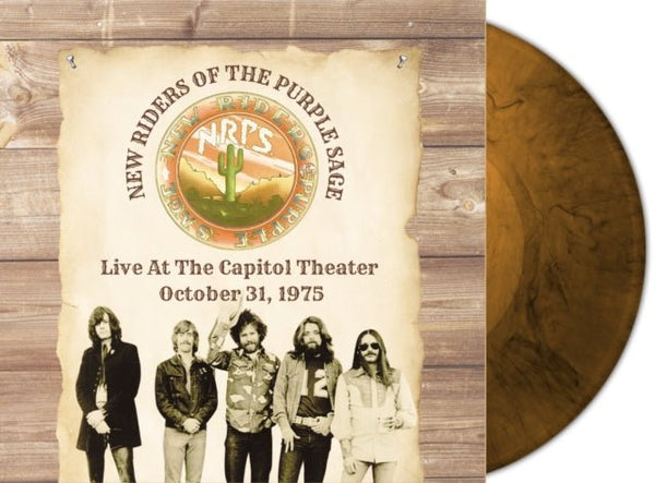 Live at the Capitol Theater, October 31, 1975 Artist New Riders of the Purple Sage Format:Vinyl / 12" Album Coloured Vinyl marbled Label:Renaissance - punk to funk heaven