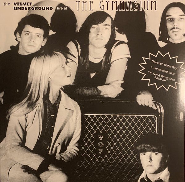 Live At The Gymnasium. NYC 30 April 1967 Artist VELVET UNDERGROUND Format:LP - punk to funk heaven