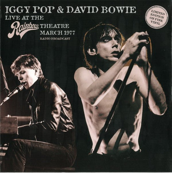 Live At The Rainbow Theatre. London. 1977 (Pink Vinyl) Artist IGGY POP & DAVID BOWIE Format:LP - punk to funk heaven