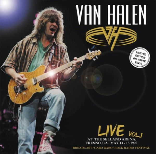 Live At The Selland Arena. Fresno. CA. May 14 - 15 1992 - Vol. 2&nbsp; Artist VAN HALEN Format:LP&nbsp; WHITE VINYL Label:ROOM ON FIRE - punk to funk heaven