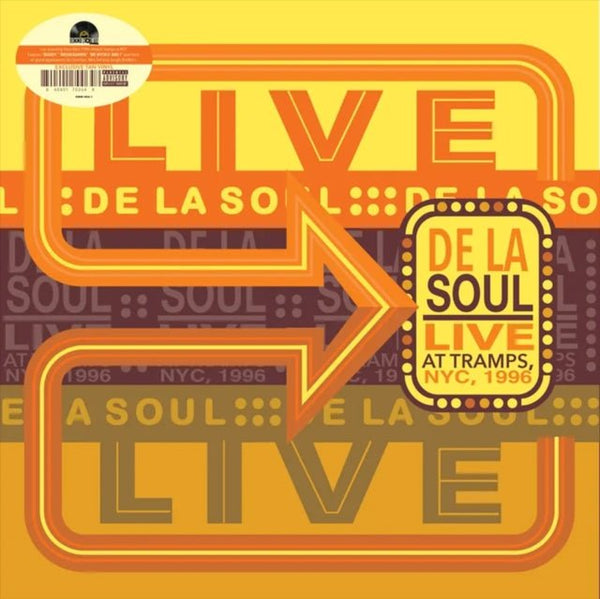 Live At Tramps. Nyc. 1996 (Tan Vinyl) (RSD 2024) DE LA SOUL vinyl lp - punk to funk heaven