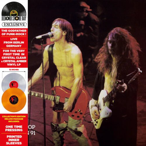 Live from Berlin, Germany (RSD 2022) Artist Iggy Pop Format:Vinyl / 12" Album Coloured Vinyl (Limited Edition) 2LP - punk to funk heaven