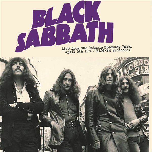 Live From The Ontario Speedway Park. April 6Th 1974 / Klos (Pink vinyl ] Artist BLACK SABBATH Format:LP Label:MIND CONTROL - punk to funk heaven