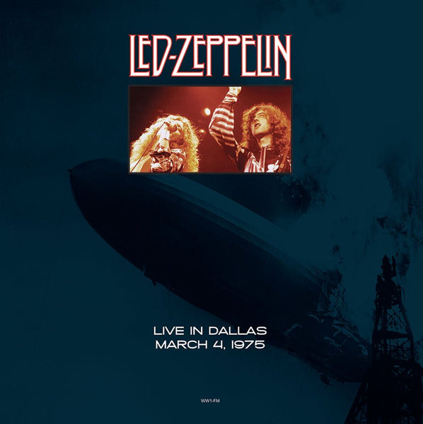 Live in Dallas March 4 1975 Artist LED ZEPPELIN Format:LP Label:DBQP - punk to funk heaven