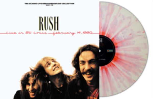 Live in St. Louis 1980 Artist Rush Format: 2lp Vinyl / 12" Album (White/Red Splatter Vinyl) Coloured Vinyl (Limited Edition) - punk to funk heaven
