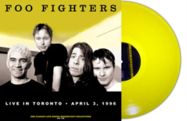 Live in Toronto, April 3 1996 Artist Foo Fighters Format:Vinyl / 12" Album Coloured Vinyl Label:Second Records - punk to funk heaven