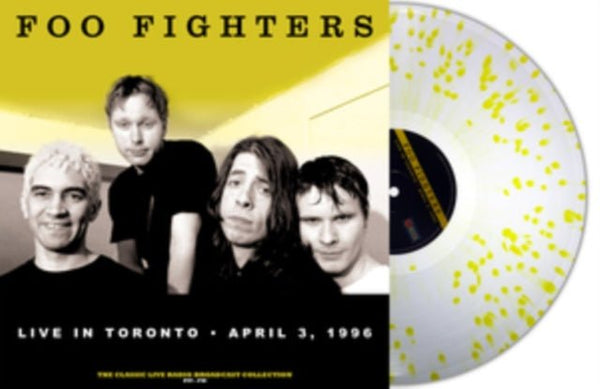 Live in Toronto, April 3 1996 Artist Foo Fighters Format:Vinyl / 12" Album Coloured Vinyl Label:Second Records - punk to funk heaven