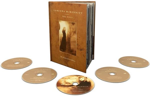 LOREENA MCKENNITT THE VISIT: THE DEFINITIVE EDITION (4CD+BLURAY) Compact Disc - 5 CD Box Set - punk to funk heaven