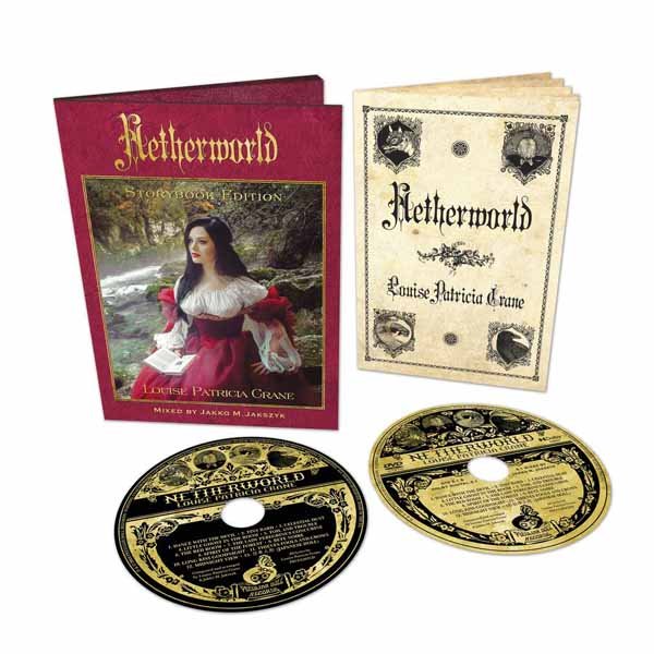 LOUISE PATRICIA CRANE NETHERWORLD (CD/DVD DIGIBOOK) COMPACT DISC BOOK - punk to funk heaven