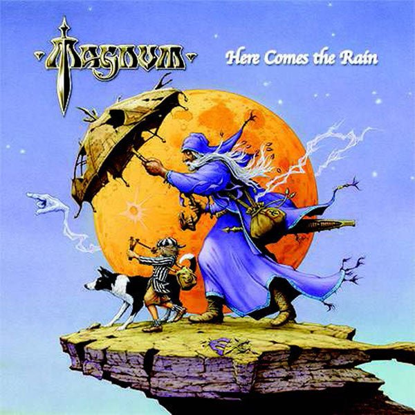 MAGNUM HERE COMES THE RAIN (2LP TRANSLUCENT VINYL) VINYL DOUBLE ALBUM - punk to funk heaven