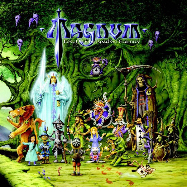 MAGNUM LOST ON THE ROAD TO ETERNITY (2LP GREEN VINYL) VINYL DOUBLE ALBUM - punk to funk heaven