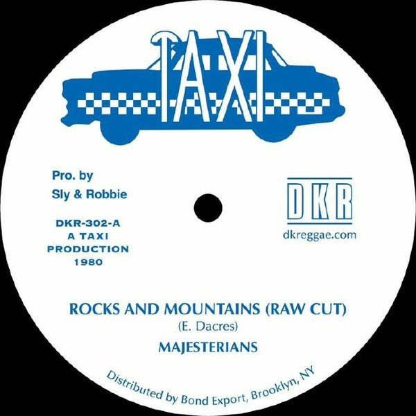 MAJESTERIANS Rocks & Mountains (12") Taxi Jamaica - punk to funk heaven