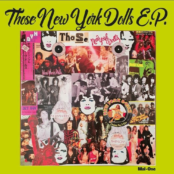MAL ONE Those New York Dolls EP Punk Art Format: 12" - punk to funk heaven