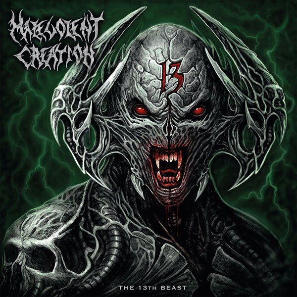 MALEVOLENT CREATION THE 13TH BEAST (BLUE VINYL) Vinyl LP - punk to funk heaven