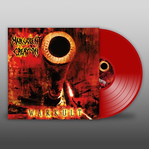 MALEVOLENT CREATION WARKULT (RED VINYL) VINYL LP - punk to funk heaven