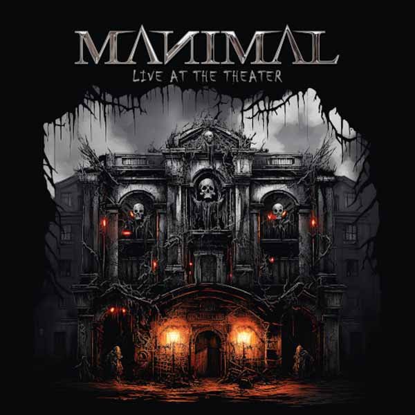 MANIMAL LIVE AT THE THEATER (2LP) (RED/BLACK SPLATTER VINYL) Vinyl Double Album - punk to funk heaven