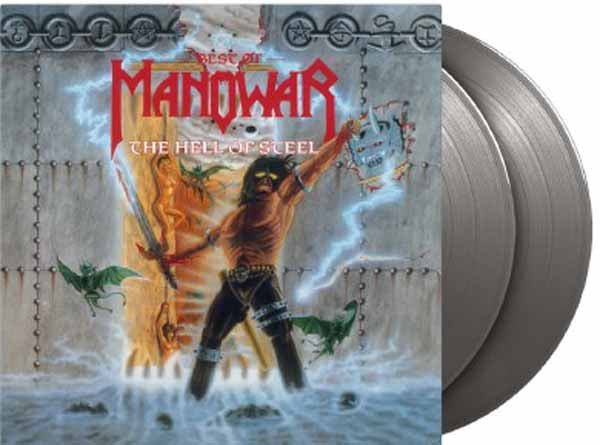 MANOWAR HELL OF STEEL (BEST OF) (2LP COLOURED) Vinyl Double Album - punk to funk heaven