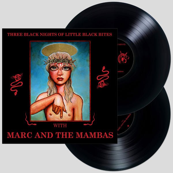 MARC AND THE MAMBAS THREE BLACK NIGHTS OF LITTLE BLACK BITES (2LP) Vinyl Double Album - punk to funk heaven