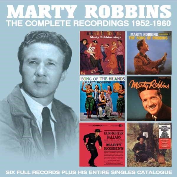 MARTY ROBBINS THE COMPLETE RECORDINGS: 1952 - 1960 (4CD) COMPACT DISC - 4 CD BOX SET - punk to funk heaven