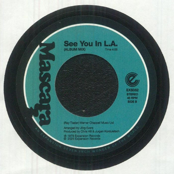 MASCARA feat LUTHER VANDROSS See You In LA (7") Expansion - punk to funk heaven
