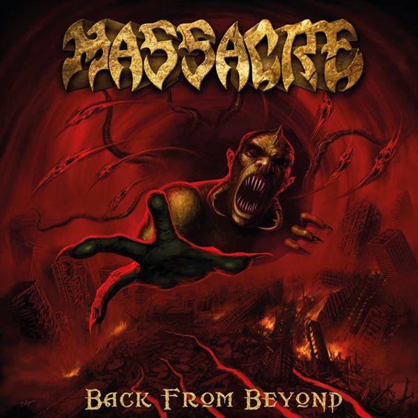 MASSACRE BACK FROM BEYOND Compact Disc - punk to funk heaven
