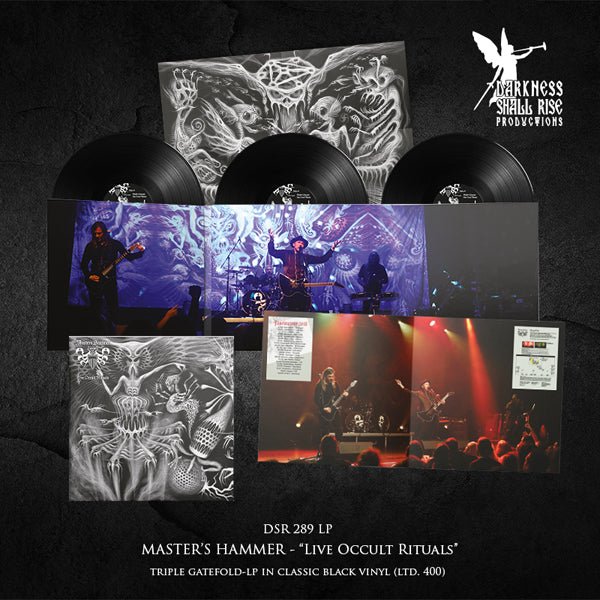 MASTER'S HAMMER LIVE OCCULT RITUALS (3LP) Vinyl - 3 LP Box Set - punk to funk heaven