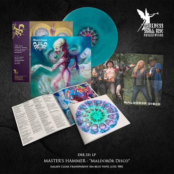MASTER'S HAMMER MALDORÖR DISCO (GALAXY CLEAR TRANSPARENT SEA - BLUE VINYL) Vinyl LP - punk to funk heaven