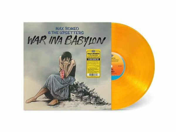 Max ROMEO / THE UPSETTERS War Ina Babylon (reissue) (limited 'golden sunshine' vinyl LP) Jackpot US - punk to funk heaven